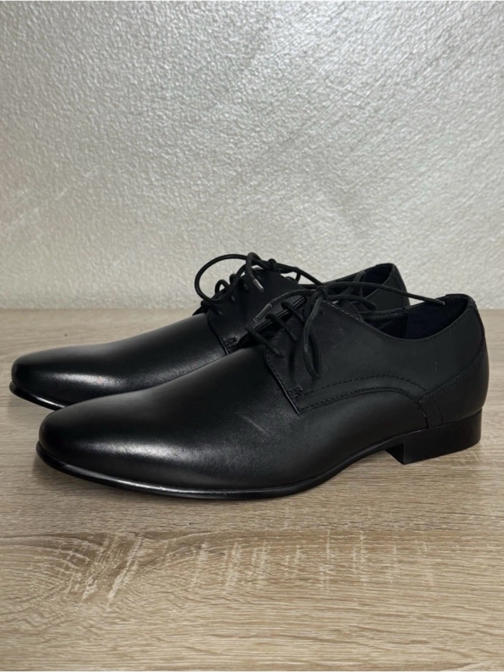 Reading - Regal Boys size EU 36 US 4 Dress Black Leather Lace Oxford Shoe